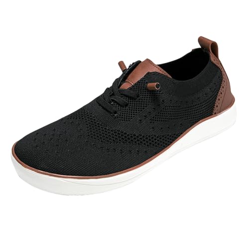 Extra breite Passform, Turnschuhe für Herren und Damen, Diabetiker-Schuhe, atmungsaktive Wanderschuhe, leichte Netz-Laufschuhe, Fußgewölbeunterstützung, orthopädische Schuhe, weiche Sohle, Sneaker für