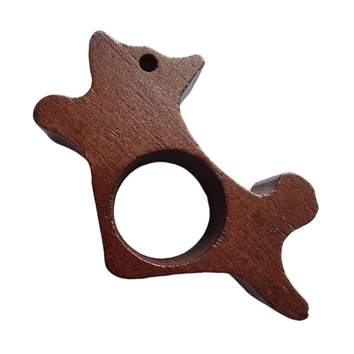 Buchseitenhalter – Lesezeichen in Hundeform, Daumenseitenhalter zum Lesen, tragbare Seitenhalter, natürliche handgefertigte Holzmaserung für Hunde, Design, Männer, Frauen, , Mädchen, Jugendliche