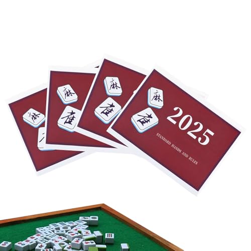 Scorecard Set Turnierregel Referenz Jumbo Text Spickzettel Erfahrene Spielerhilfe Tragbare Urlaubs-Freizeitartikel Damen Herren Begleiter Haus Event Ressource