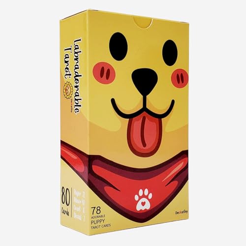 Generisch Das Labradorable Divination Tarot mit Ratgeber-Tarotkarten zum Thema „Welpen“, die Ihr Herz zum Schmelzen bringen Werden Labradorable Tarot