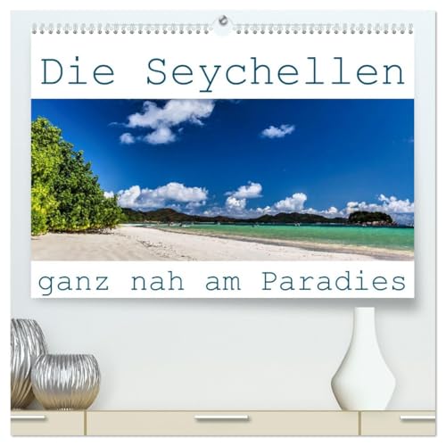 Die Seychellen - ganz nah am Paradies (hochwertiger Premium Wandkalender 2026 DIN A2 quer), Kunstdruck in Hochglanz