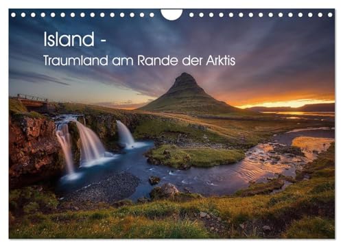 Island - Traumland am Rande der Arktis (Wandkalender 2026 DIN A4 quer), CALVENDO Monatskalender: Faszinierende Bilder von ursprünglichen Landschaften (CALVENDO Natur)