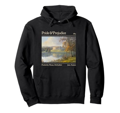 Stolz und Vorurteil zum 250-jährigen Jubiläum von Jane Austen Pemberley Pullover Hoodie