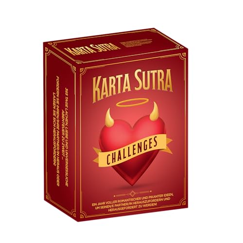Karta Sutra Challenges - Sex Spiele für Paar – erotikspiele – erotische Spiele für pärchen – Sex kartenspiel für Paare ab 18 – Sex Spielzeug für die Paare