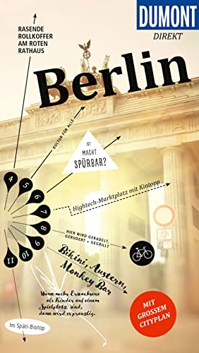 DUMONT direkt Reiseführer Berlin: Mit großem Cityplan