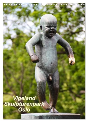Vigeland (Wandkalender 2026 DIN A3 hoch), CALVENDO Monatskalender: Skulpturenpark Oslo (CALVENDO Orte)