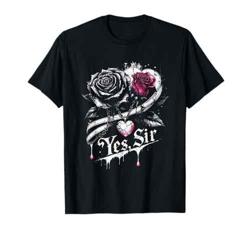 Dark Romance Booktok Yes, Sir T-Shirt