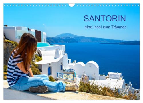 Santorin - eine Insel zum Träumen (Wandkalender 2026 DIN A3 quer), CALVENDO Monatskalender