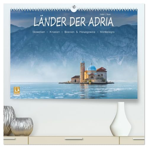 Länder der Adria (hochwertiger Premium Wandkalender 2026 DIN A2 quer), Kunstdruck in Hochglanz