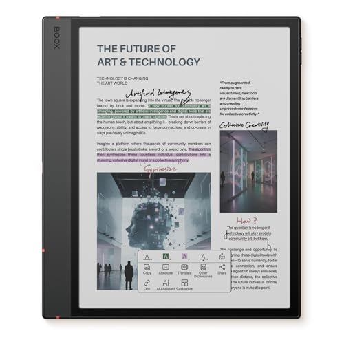 BOOX Note Air5 C Tablet 10,3 Zoll 64 GB Android 15 Farbe E-Ink ePaper Reader