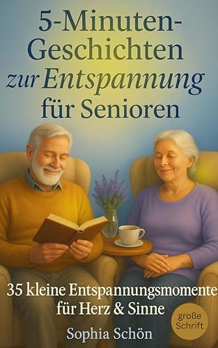 5-Minuten-Geschichten zur Entspannung für Senioren: 35 Entspannungsgeschichten zum Vorlesen und Selberlesen in großer Schrift – mit Fragen zum Nachspüren für mehr Ruhe als Auszeit für Herz und Seele