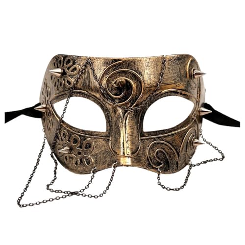 Venezianischen Maske Maskerade-Maske, Karneval Cosplay Halbe Gesicht Geheimnisvolle High-End Maskerade Roman Retro