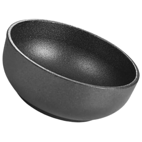 Gadpiparty Koreanische Gusseisen schüssel für Bibimbap Wiederverwendbar Multifunktional Robuste Servierschale für Reis Salate und Nudelgerichte für Küche und Alltag