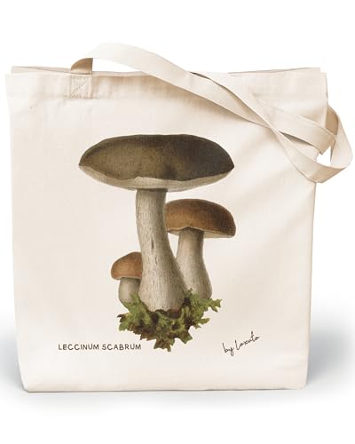 Loxato Stoffbeutel Bedruckt - Stofftasche - Baumwolltasche Bedruckt 100% B35 x H42 x T8 cm - Tragetasche Canvas-Stoff 220 g/m2 - Jutebeutel - Einkaufstasche Lange Henkel 70cm - Einkaufsbeutel