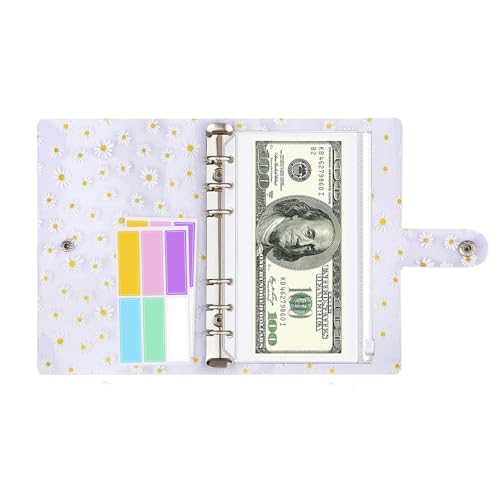 Geldsparender Ordner – Umschlag-Herausforderungsordner | Umschlag-Geldspar-Challenge-Planer, persönliches Finanz-Tracker-Tagebuch, für Büro, Zuhause, Schule