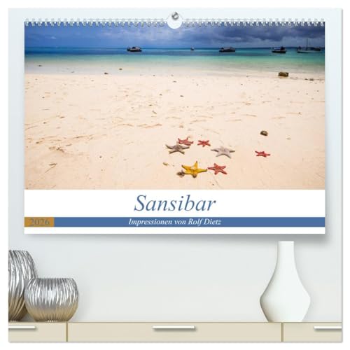 Sansibar - Impressionen von Rolf Dietz (hochwertiger Premium Wandkalender 2026 DIN A2 quer), Kunstdruck in Hochglanz