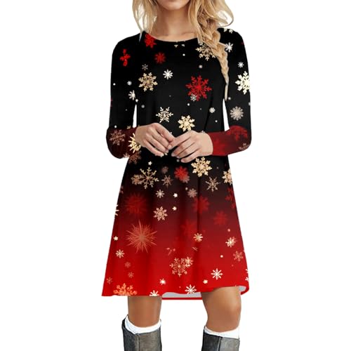 Generisch Modisches Strandkleid Damen - RapunzelKleid Kostüm Elegant Kurzarm Kleider Elegant Chiffon Baumwolle Leinen Hemdkleid Sommerlicher atmungsaktiver Strandrock SchlauchTop Kleider FüR Damen