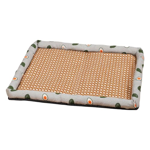 Möbelstück Mit Abnehmbarer Hochtemperaturwaschbar Quadratisch 19, 6x15, 7 Zoll Bett Rattan Für Kleine Wohnung Wohnen Halbe Türen Für Hausholz (C, One Size)