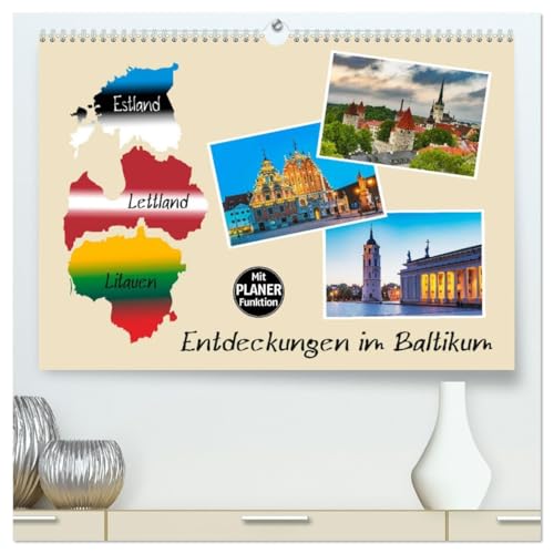Entdeckungen im Baltikum (hochwertiger Premium Wandkalender 2026 DIN A2 quer), Kunstdruck in Hochglanz