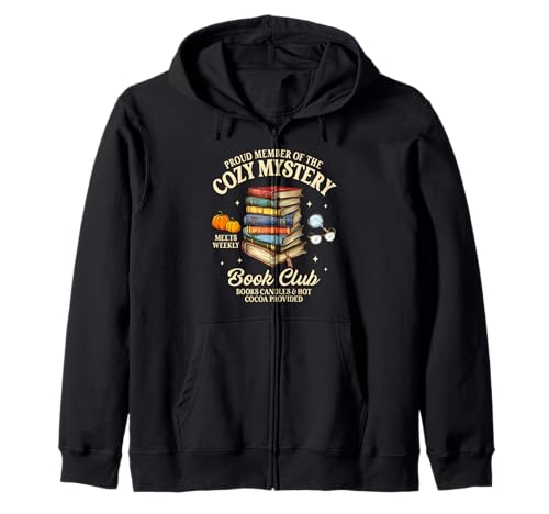 Mystery Book Reader Mitglied des Cozy Mystery Book Club Kapuzenjacke