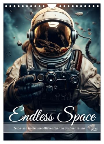 Endless Space - Zeitreisen in die unendlichen Weites des Weltraums (Wandkalender 2026 DIN A4 hoch), CALVENDO Monatskalender: Ein atemberaubender ... Weltraums mitnimmt (CALVENDO Wissenschaft)