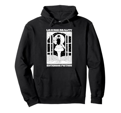 Die Realität verlassen und Romane lieben Pullover Hoodie