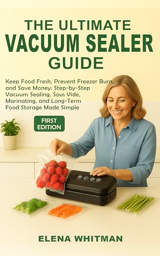 THE ULTIMATE VACUUM SEALER GUIDE: Keep Food Fresh, Prevent Freezer Burn, and Save Money: Step-by-Step Vacuum Sealing, Sous Vide, Marinating, and Long-Term Food Storage Made Simple (English Edition)