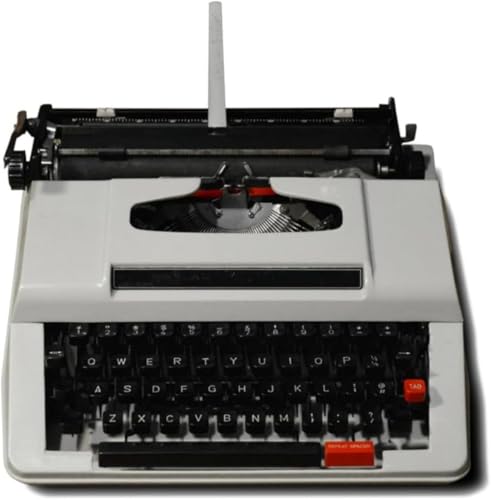 YJYJY Vintage-Schreibmaschine mit mechanischer Tastatur, Design für Zuhause, Büro oder Zuhause, Sammlerstück, Textverarbeitungsprogramm, Briefumschlag, Notizen, Roman