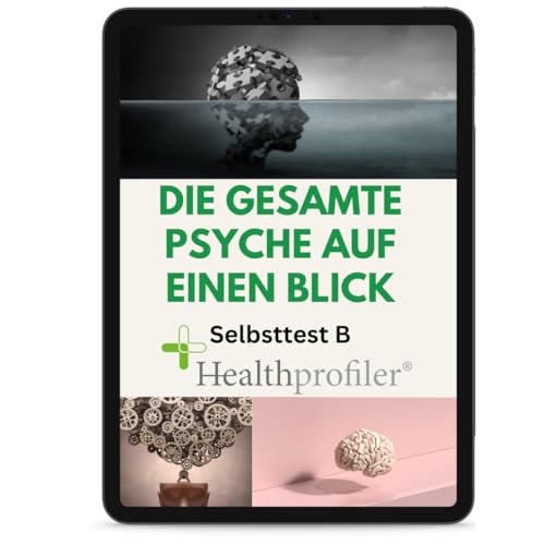 Healthprofiler B: Digitaler Selbsttest - Stimmungsstörung oder Depression - Code per Post - Online-Test nach DSM-IV Kriterien