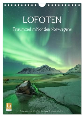 LOFOTEN - Traumziel im Norden Norwegens (Wandkalender 2026 DIN A4 hoch), CALVENDO Monatskalender: Bilderreise nach Nordskandinavien (CALVENDO Natur)
