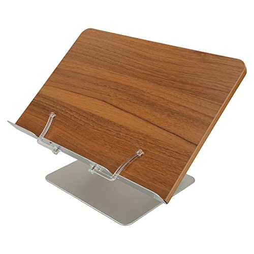 Buchständer für das Lesen, Lesen Rack Folding Verstellbares Deep Grain Aluminium Legierung Buch Tablet Stand Holder, Lesen Rack Foldable Designs für Schüler