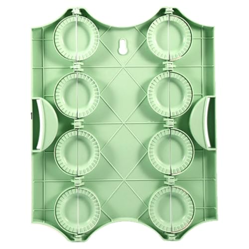 HOMSFOU Praktische Teigtaschenpresse mit Robustem Kunststoffgehäuse Knödelformer für Einfache Zubereitung von Teigtaschen zu Hause und Restaurant