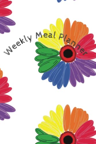 Weekly Meal Planner: 1 Year Notebook with a page for each week of the year to plan family dinners and shopping lists