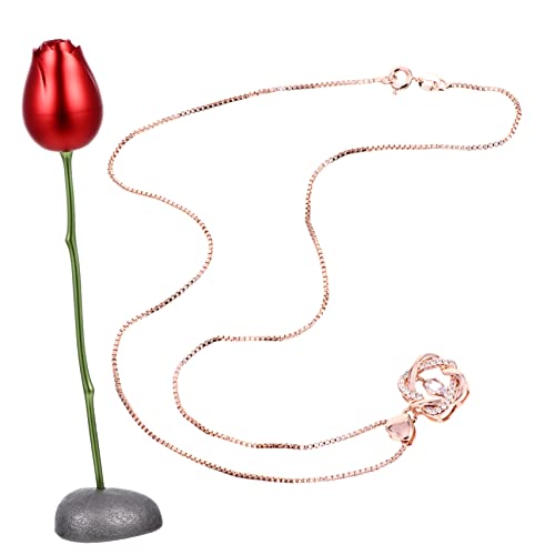 ABOOFAN 3 Sets mit 2 Stück, Geschenk zum Valentinstag, trendig, Schmuck für Geburtsstein, zarte Rosen, Zubehör für Party, Hochzeit, Geburtstag, 27X5CM, Perle, Kein Edelstein