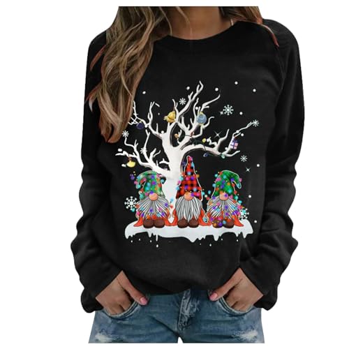 GFPGNDFHG Weihnachtspullover Damen Drucken 3D Druck Hoodie Damen Weihnachtskleid Kapuzenpullover Damen Zip Hoodie Damen Weihnachtspullover Sweatshirtjacke Damen Mit Kapuze Leichte Sommer Strickjacke