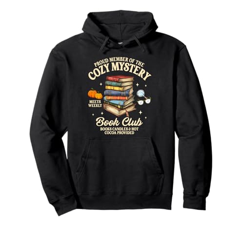 Mystery Book Reader Mitglied des Cozy Mystery Book Club Pullover Hoodie