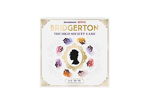 Mixlore Bridgerton - The High Society Spiel, Kartenspiel, ab 16 Jahren, 3-6 Spieler, 30 Minuten Spieldauer