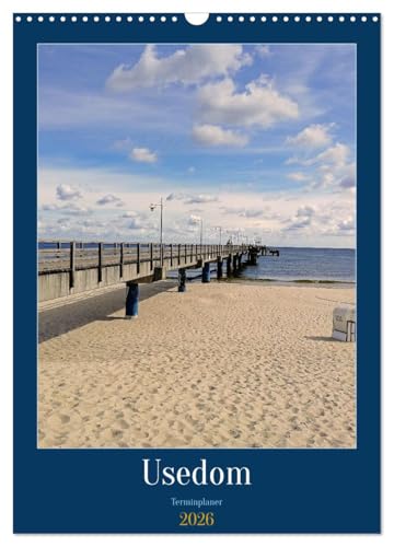 Usedom Ostsee - Terminplaner (Wandkalender 2026 DIN A3 hoch), CALVENDO Monatskalender: Usedom ist eine der beliebtesten Inseln in Deutschland. (CALVENDO Orte)