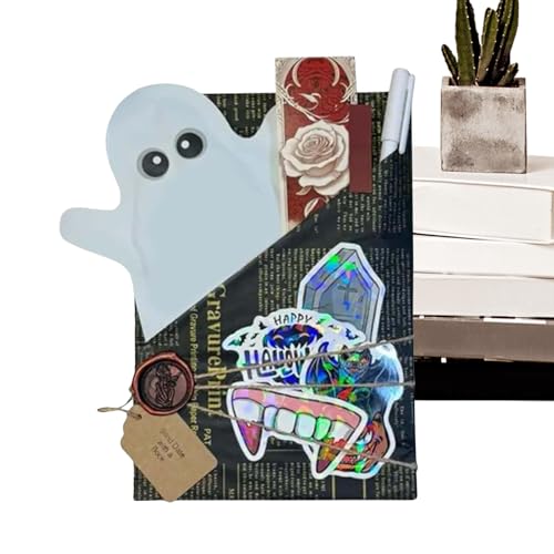 Tuxxjzm Date with a Book - Date Adventure Book, Handmade Library Teacher Appreciation Card for Party Favors Stocking Stuffers Bookworm