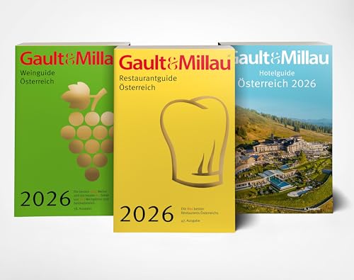 Gault&Millau Österreich 2026: Restaurant- und Hotelguide, sowie der neue Weinguide.