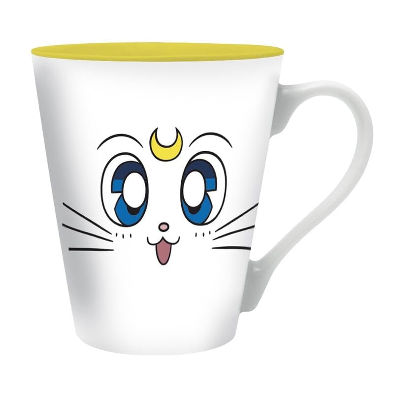 Sailor Moon Artemis Unisex Tasse multicolor Keramik Anime, Fan-Merch, Katzen