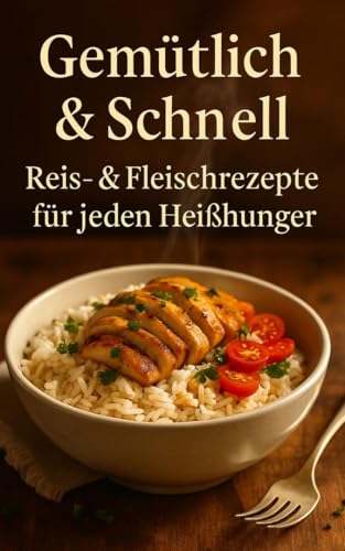 Gemütlich & Schnell: Reis- & Fleischrezepte für jeden Heißhunger: Bequeme Schüsseln, Bratpfannen und weltweit beliebte Gerichte leicht gemacht
