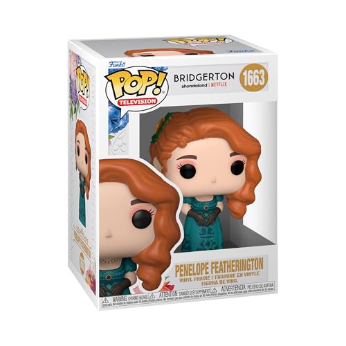 Funko POP! TV: Bridgerton - Penelope Featherington - 1/6 Quote Für Seltene Chase-Variante - Vinyl-Sammelfigur - Geschenkidee - Offizielle Handelswaren - Spielzeug Für Kinder Und Erwachsene - TV Fans