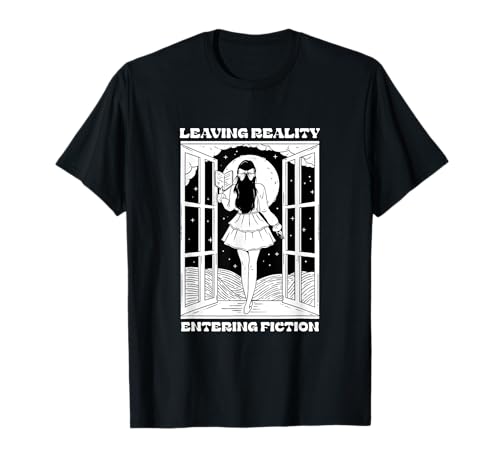Die Realität verlassen und Romane lieben T-Shirt
