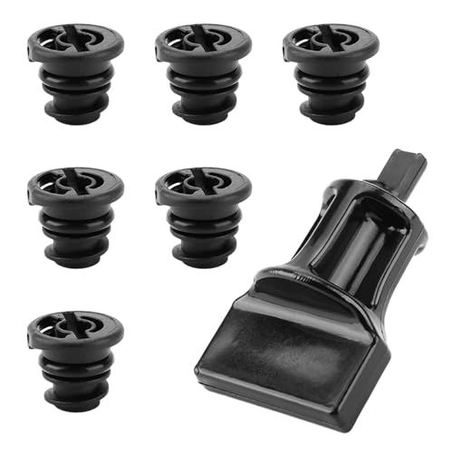 6x Ölablassschraube Kein Leck Kit mit Werkzeug,Öl Ablassen Schraube Für VW Audi 1.8L 2.0L TSI/TFSI Benzinmotoren,Kompatibel mit Golf Passat,Ersatz für OEM 06L103801 06L103807
