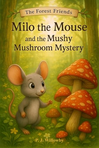 Milo the Mouse and the Mushy Mushroom Mystery: A Gentle Animal Mystery Picture Book About Kindness, Sharing and Friendship - Perfect for Kids Ages 3-7 (The Forest Friends) (English Edition)