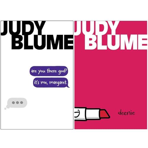 Judy Blume Classic Books Bundle, Are You There God It's Me Margaret and Deenie, Young Adult Fiction, 2-Book-Set