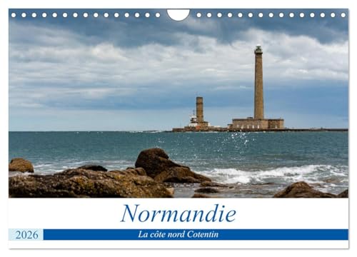 Normandie, la côte nord Cotentin (Calendrier mural 2026 DIN A4 horizontal), CALVENDO calendrier mensuel: À travers la Basse-Normandie, le nord Cotentin. (CALVENDO Places)