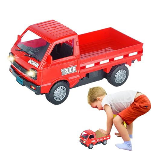 Generisch Remote Control Truck, 1:16 Rc Pickup Car, Electric Construction Vehicle, Led Simulation Lights, Drift Action, Ideal for Boys, Girls, Indoor and Outdoor Play