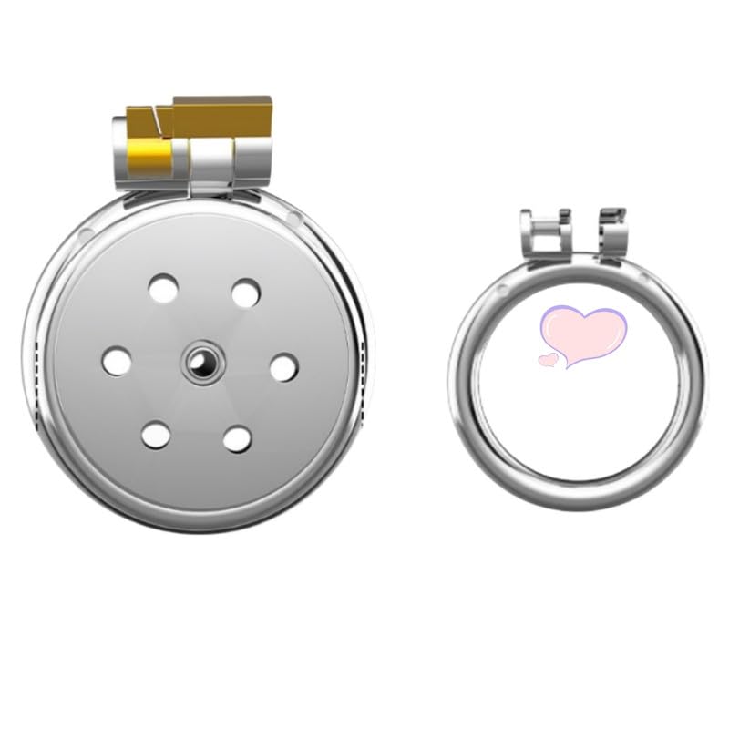 ZeeKoug Roman PoröSes Metall Flacher KäFig, 40mm Ring ZubehöR, Indoor Spaß Fitness Training GeräT, Paar Geschenk